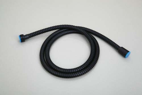 Douche set opbouw Zwart / Olie brons uitvoering 200 MM regendouche