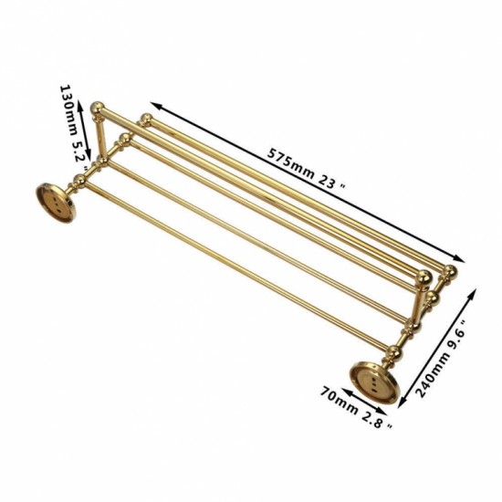 Gouden accessoire set 10 delig goudkleurig afgewerkt Voordeel set