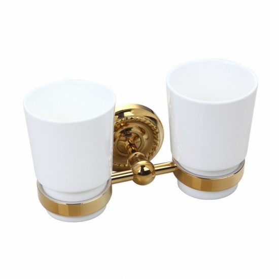 Gouden accessoire set 10 delig goudkleurig afgewerkt Voordeel set