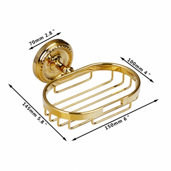 Gouden accessoire set 10 delig goudkleurig afgewerkt Voordeel set