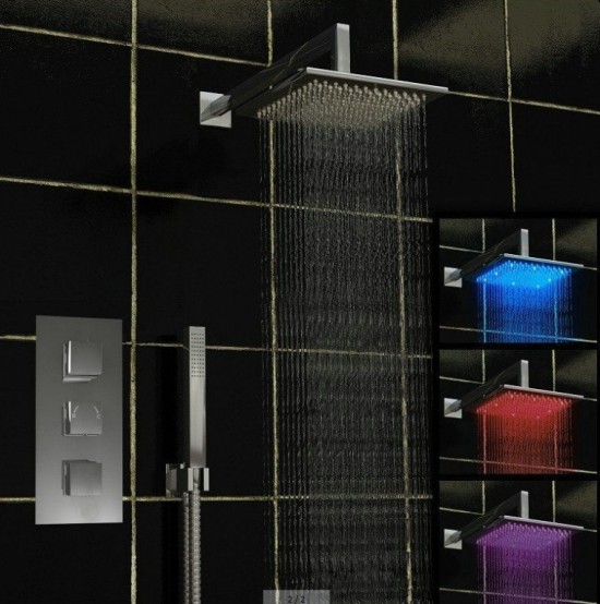 Led Stortdouche 200 MM met bedieningspaneel