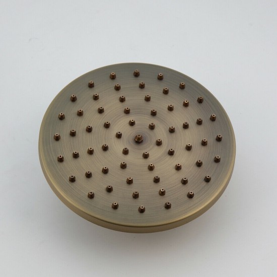 20cm bronskleurige regendouchekop