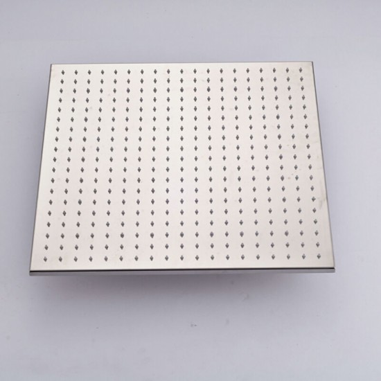 Chroom LED Stortdouche 50 x 50 CM LED Regendouche vierkant model