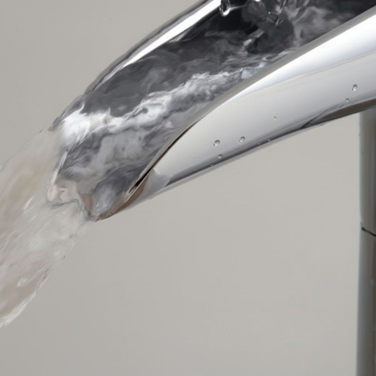 Badique watervalkraan chroom mengkraan 1
