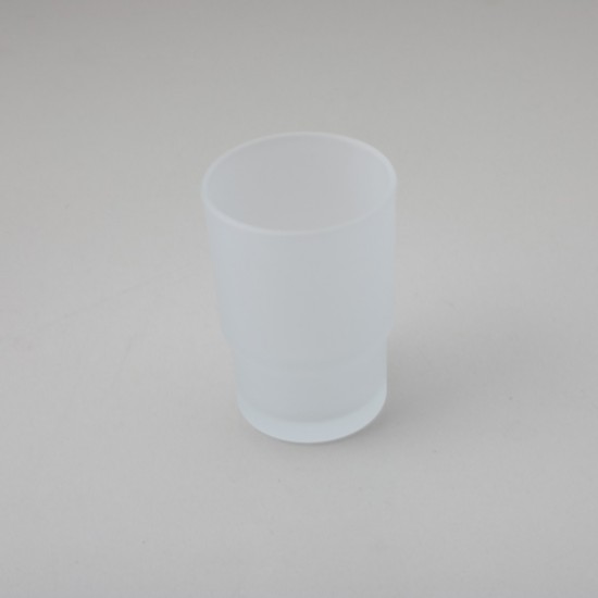 Bronskleurige landelijke tandenborstel beker uitvoering