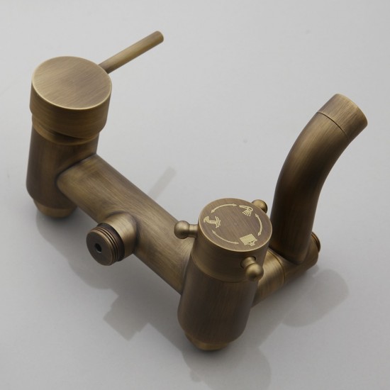 Bronskleurige regendouche 11