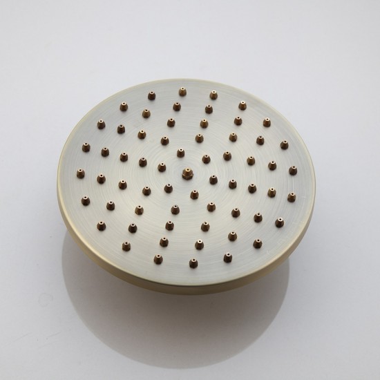 Bronskleurige regendouche 5