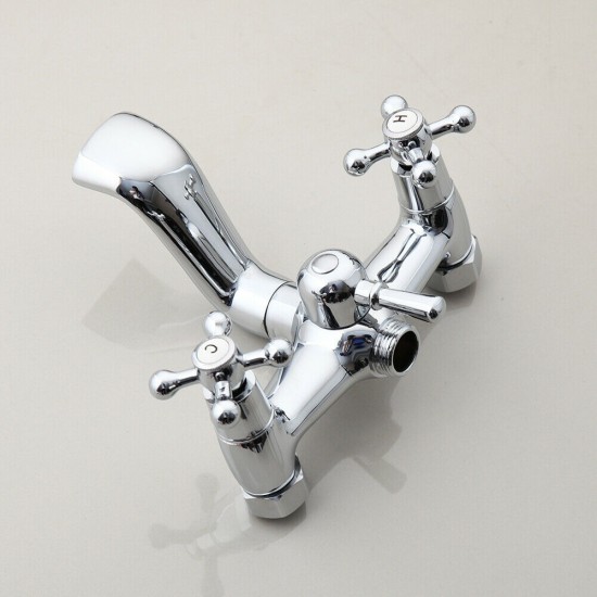 Chroom badkraan landelijke regendouche