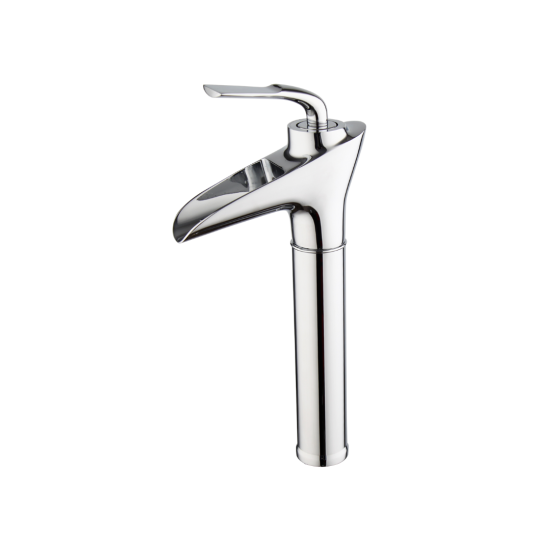 Chroom watervalkraan meng kraan