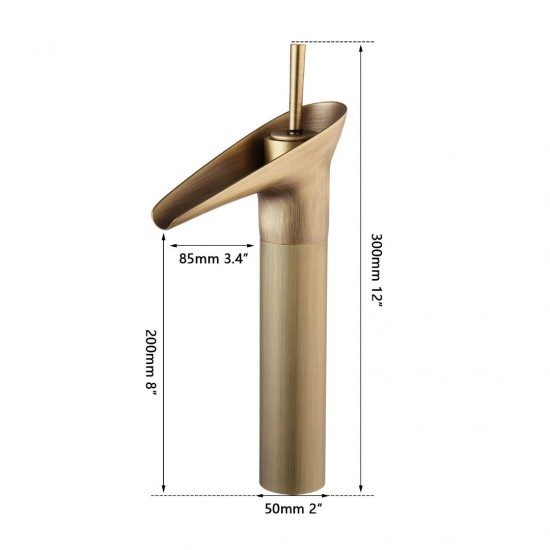 Details b77 bronzen kraan