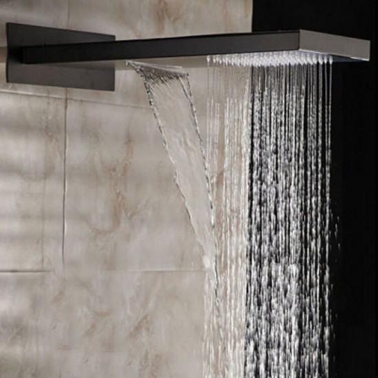 Douche kop olie brons