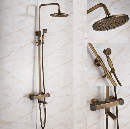 Douche set thermostaat