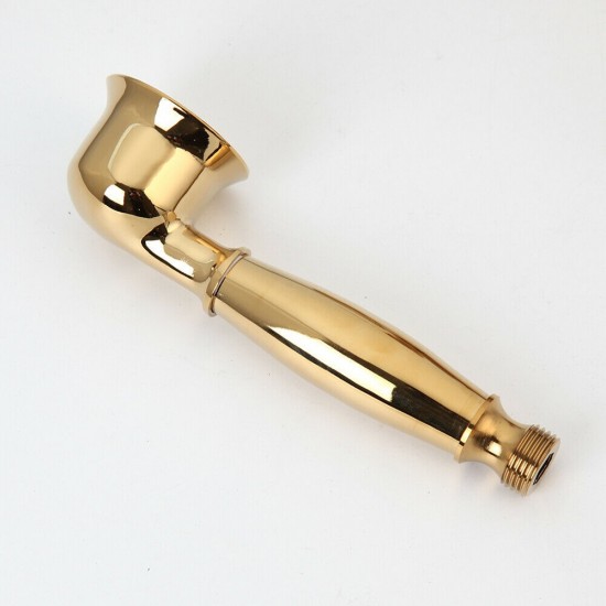 Goud glanzende handdouche