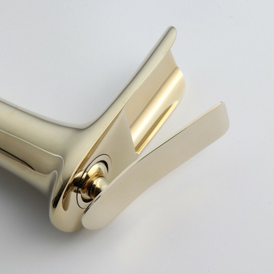 Gouden bedieningshendel