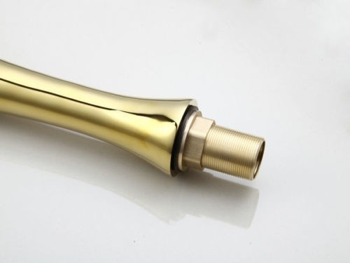 Gouden wastafelkraan Type Jin Deluxe Desing badkamerkraan