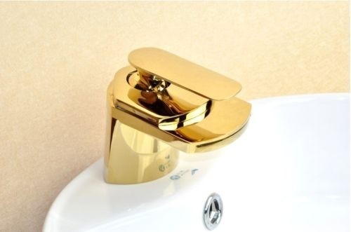 Luxe wastafel kraan Marie Antoinette Deluxe Goud  Desig kraan