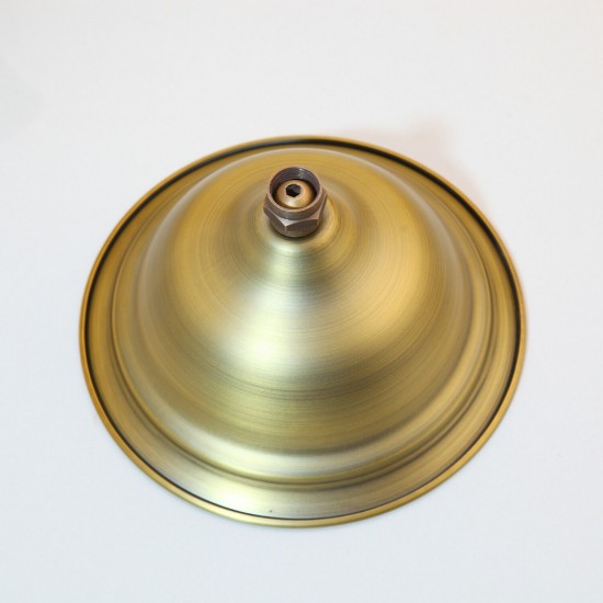 Hoge bronzen douche kop