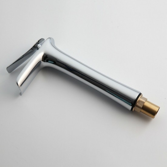 Hoge mengkraan in chroom uitvoering