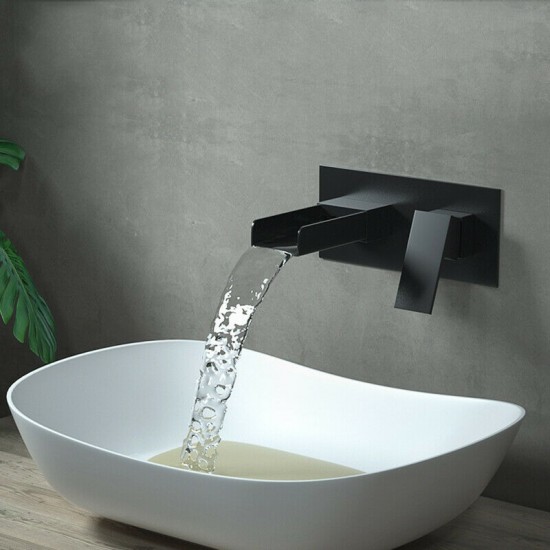 Kraan zwart warm en koud model