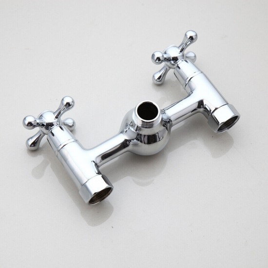 Kraangedeelte landelijke regendouche chroom