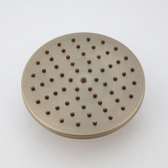 Landelijk bronskleurige douchekop