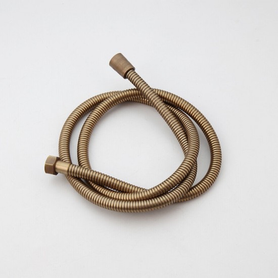 Landelijk bronskleurige doucheslang