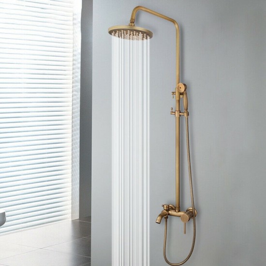 Regendouche landelijke kleur bronskleurig