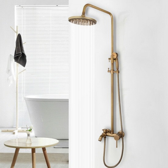 Regendouche landelijke stijl bronskleurig