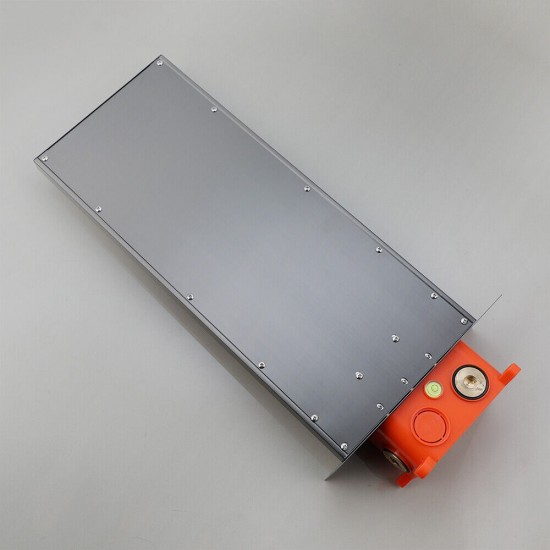 Regendouche rechthoekig gun metal stortdouche