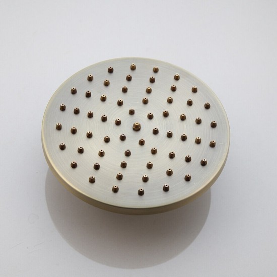 Regendouchekop messing bronskleurig