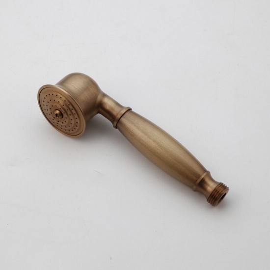 Retro handdouche bronskleurig