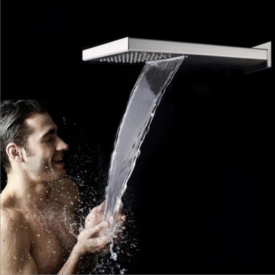 22 inch Regendouche waterval douche inbouw incl. handdouche