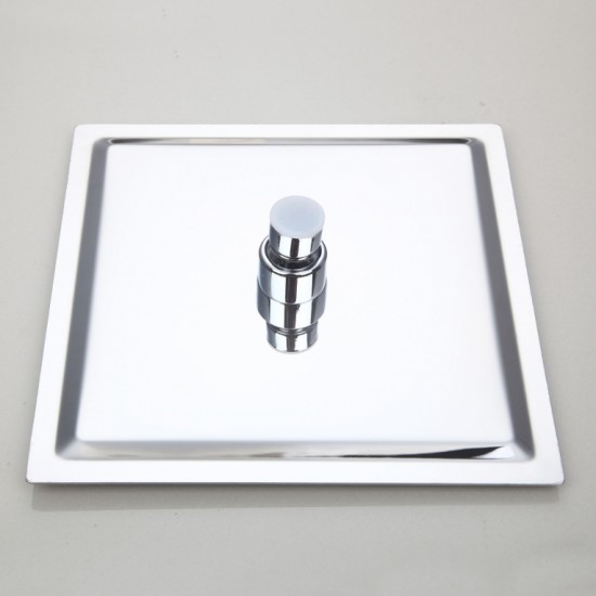 Mooie LED inbouw douche set messing met chroom afwerking.