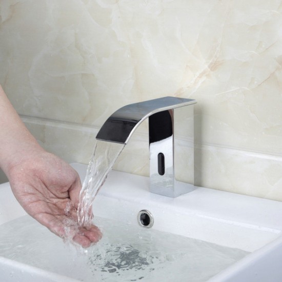 Sensor Kraan Type Barre Design Koud en Warm watervalkraan