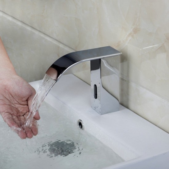 Sensor Kraan Type Barre Design Koud en Warm watervalkraan