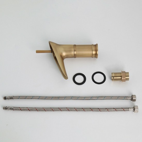 Set bronzen waterval kraan