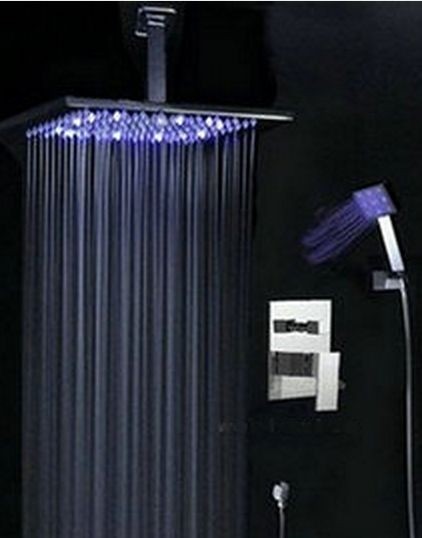 LED stortdouche 300 MM incl. bedienings paneel