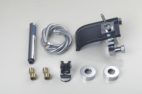 Totale cascada waterval bad kraan