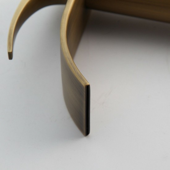 Uitloop watervalkraan brons