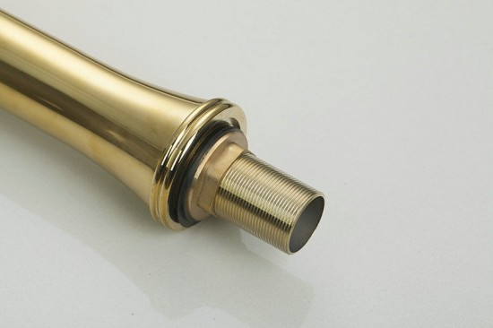 Wastafel kraan goud luxe