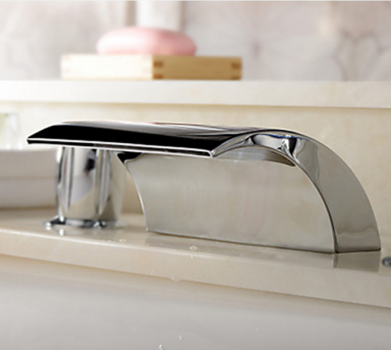 Watervalkraan Type Acquario Design Waterval Bad Kraan