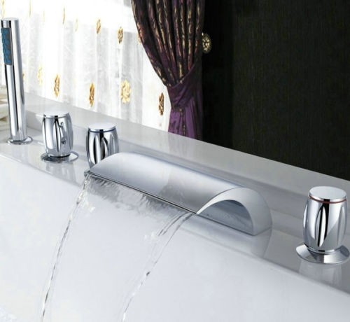 Watervalkraan Type Acquario Design Waterval Bad Kraan