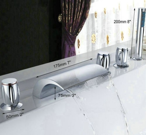 Watervalkraan Type Acquario Design Waterval Bad Kraan