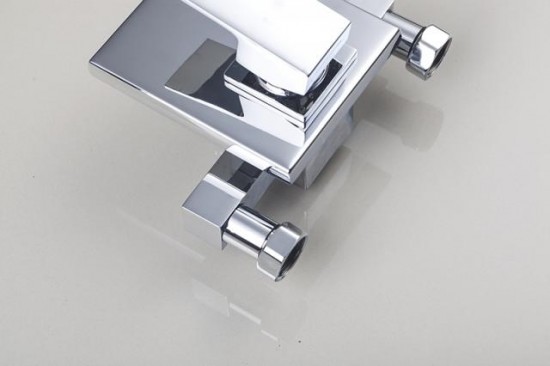 Carice chroom badkraan inclusief handdouche