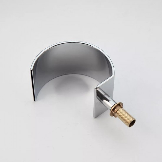 Watervalbadkraanswan chroom 2