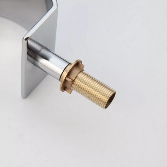 Watervalbadkraanswan chroom 6