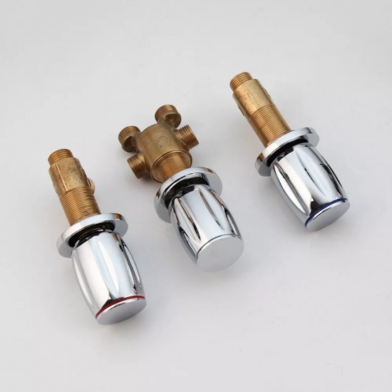 Watervalbadkraanswan chroom 7