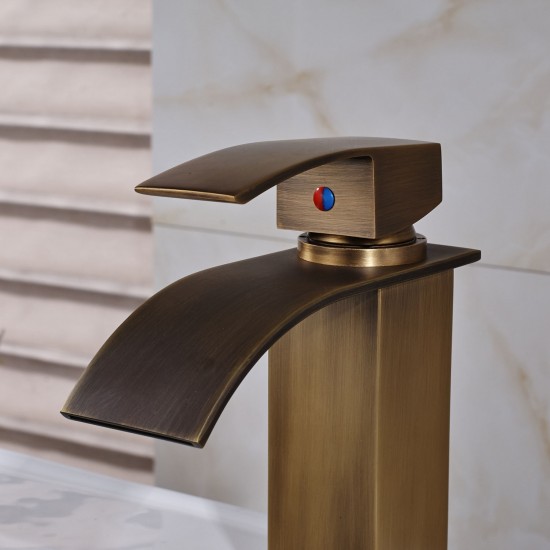 Watervalkraan barre brons7