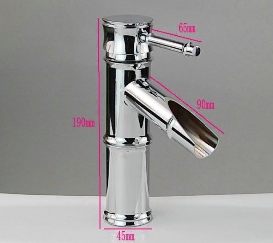 Watervalkraan Type Bansa Wastafel Design Waterval Kraan