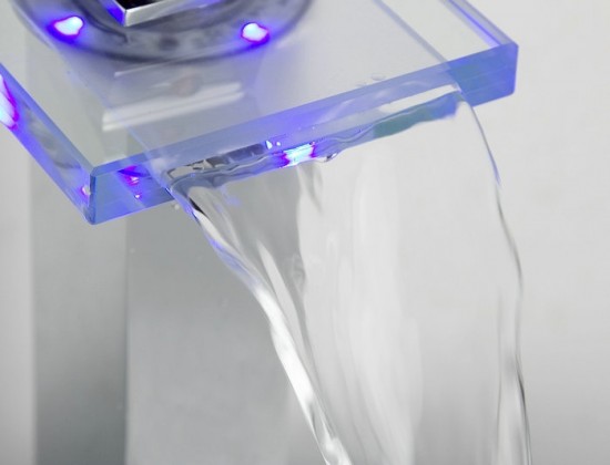 Watervalkraan Carice Led XL Desing Waterval Kraan